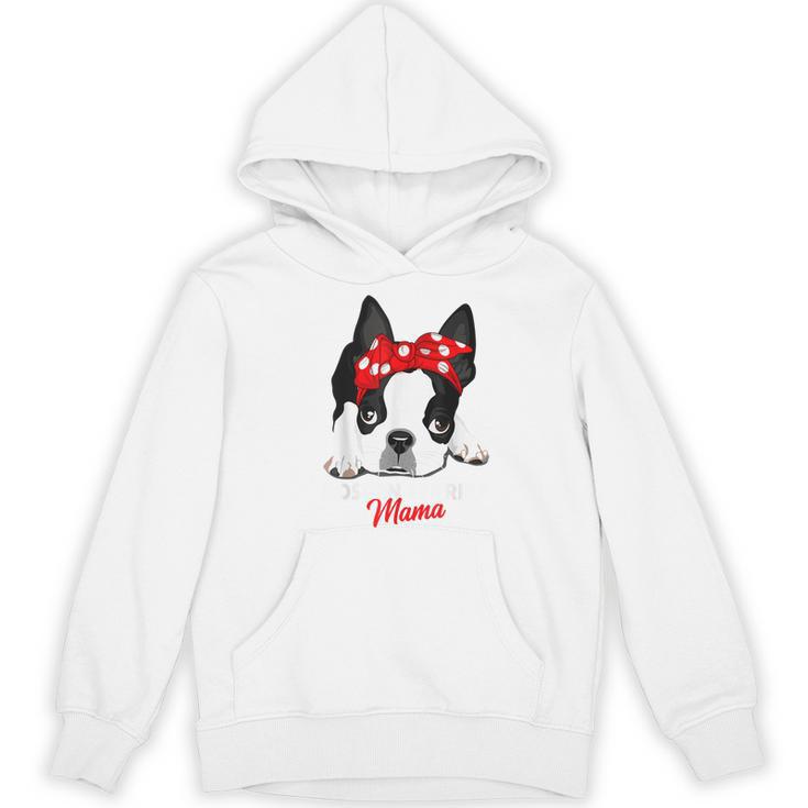 Boston Terrier Mum Dog Woman Idea Women's Hoodie, novelty gifts, funny gifts