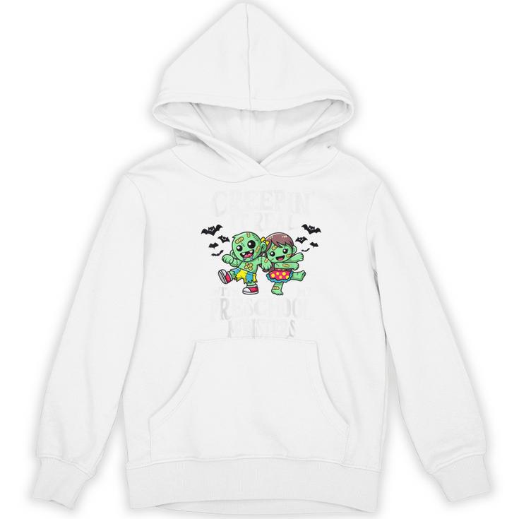 Creepin It Real Monster School Preschool Teacher Halloween Women's Hoodie, novelty gifts, funny gifts Creepin It Real Monster School Preschool Teacher Halloween Women's Hoodie, novelty gifts, funny gifts