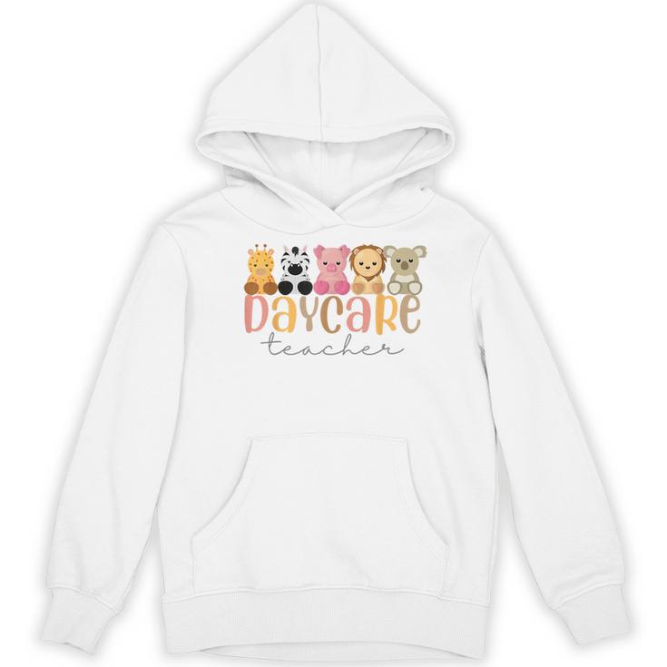Daycare Teacher Animals Daycare Provider Back To School Women's Hoodie, novelty gifts, funny gifts Daycare Teacher Animals Daycare Provider Back To School Women's Hoodie, novelty gifts, funny gifts