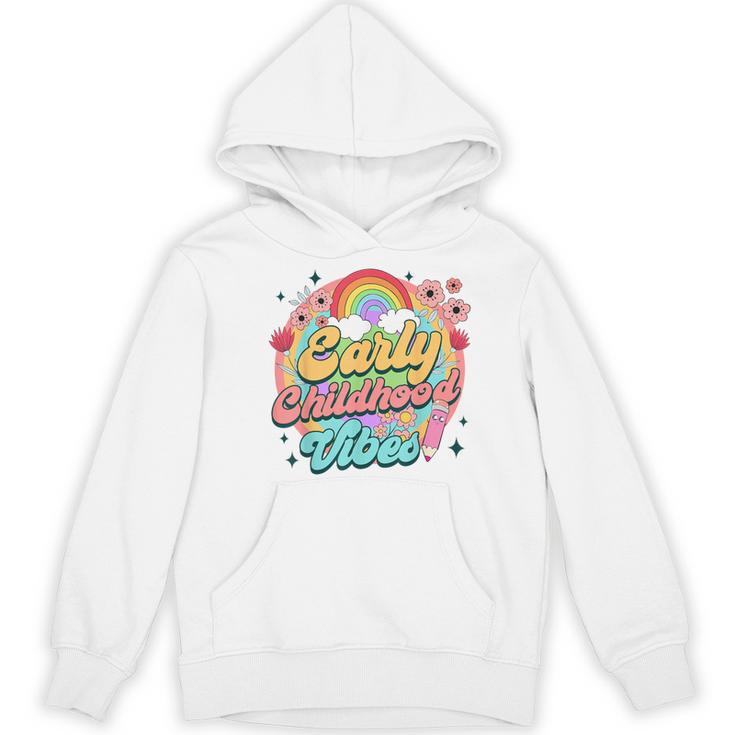 Daycare Teacher Daycare Provider Early Childhood Vibes Women's Hoodie, novelty gifts, funny gifts Daycare Teacher Daycare Provider Early Childhood Vibes Women's Hoodie, novelty gifts, funny gifts
