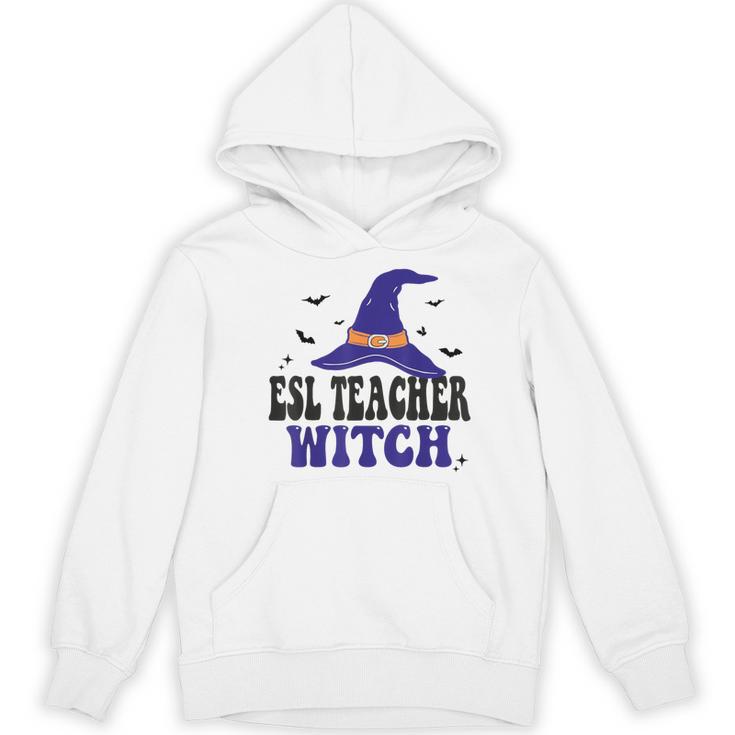 ESL Teacher Witch Halloween Matching Group Costume Women's Hoodie, novelty gifts, funny gifts ESL Teacher Witch Halloween Matching Group Costume Women's Hoodie, novelty gifts, funny gifts