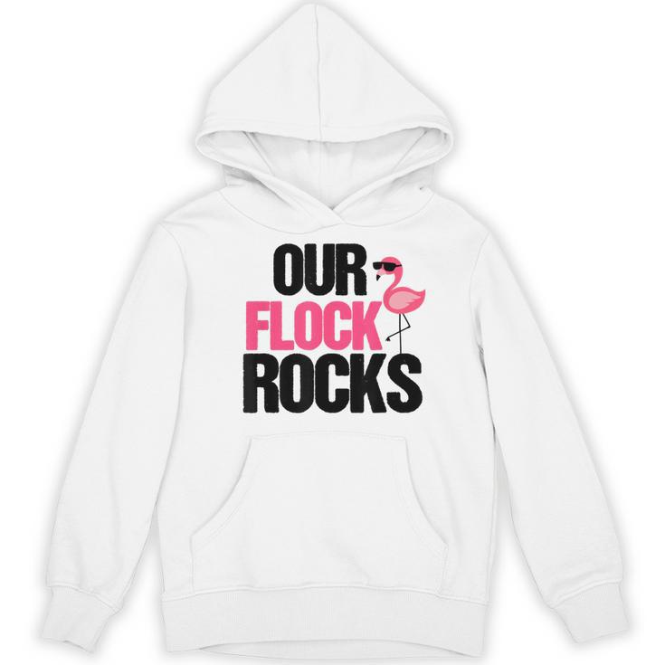 Our Flock Rocks Flamingo Mother's Day Teacher Women's Hoodie, novelty gifts, funny gifts Our Flock Rocks Flamingo Mother's Day Teacher Women's Hoodie, novelty gifts, funny gifts