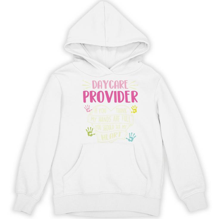 Full Heart Daycare Provider Nanny Au Pair Pre-K Teacher Women's Hoodie, novelty gifts, funny gifts