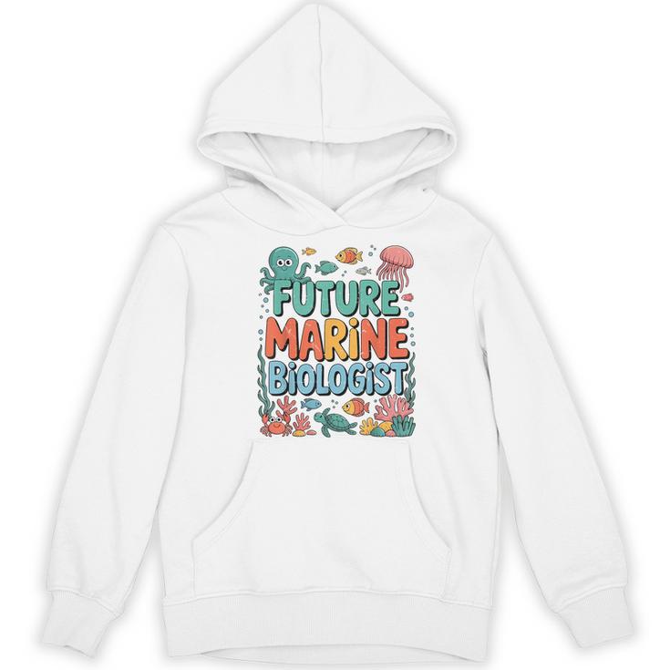 Future Marine Biologist Student Biology Teacher Kids Women's Hoodie, novelty gifts, funny gifts