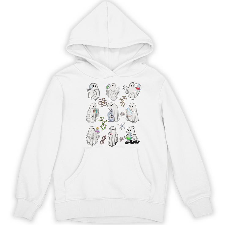 Ghost Science Teacher Chemistry Laboratory Halloween Costume Women's Hoodie, novelty gifts, funny gifts