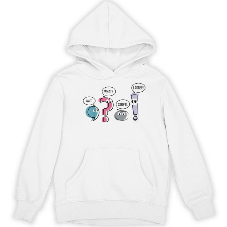 Grammar Teacher Punctuation English First Day Back To School Women's Hoodie, novelty gifts, funny gifts Grammar Teacher Punctuation English First Day Back To School Women's Hoodie, novelty gifts, funny gifts