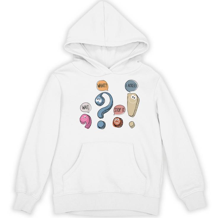 Grammar Teacher Punctuation For English Teacher Men Women Women's Hoodie, novelty gifts, funny gifts Grammar Teacher Punctuation For English Teacher Men Women Women's Hoodie, novelty gifts, funny gifts