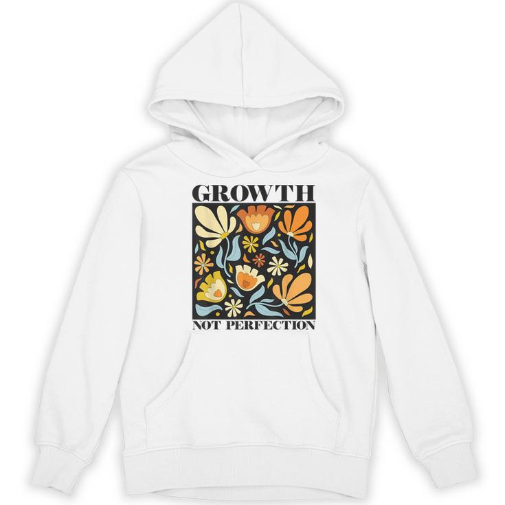Growth Not Perfection Abstract Florals SPED Teacher Women's Hoodie, novelty gifts, funny gifts Growth Not Perfection Abstract Florals SPED Teacher Women's Hoodie, novelty gifts, funny gifts