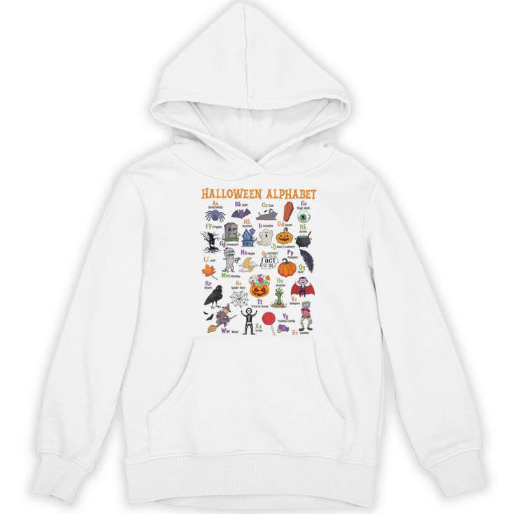 Halloween Alphabet ABCs Learning Kindergarten Teacher Women's Hoodie, novelty gifts, funny gifts Halloween Alphabet ABCs Learning Kindergarten Teacher Women's Hoodie, novelty gifts, funny gifts