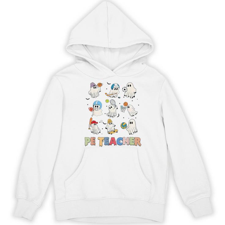 Halloween PE Teacher Spooky Physical Education Teacher Women's Hoodie, novelty gifts, funny gifts Halloween PE Teacher Spooky Physical Education Teacher Women's Hoodie, novelty gifts, funny gifts