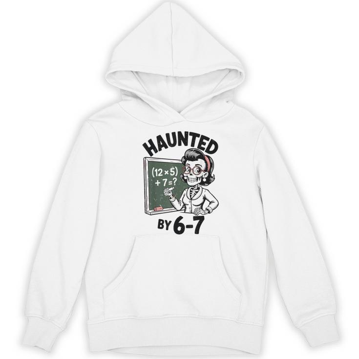 Haunted 67 Skeleton Math Teacher Halloween Costume Math Pun Women's Hoodie, novelty gifts, funny gifts Haunted 67 Skeleton Math Teacher Halloween Costume Math Pun Women's Hoodie, novelty gifts, funny gifts