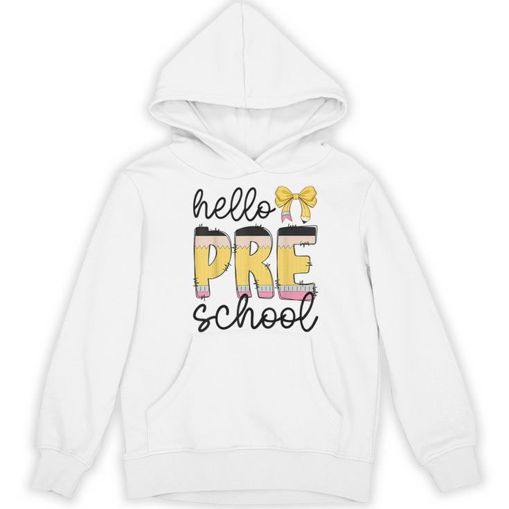 Hello Pre-K Preschool Back To School First Day Teacher Kids Women's Hoodie, novelty gifts, funny gifts Hello Pre-K Preschool Back To School First Day Teacher Kids Women's Hoodie, novelty gifts, funny gifts