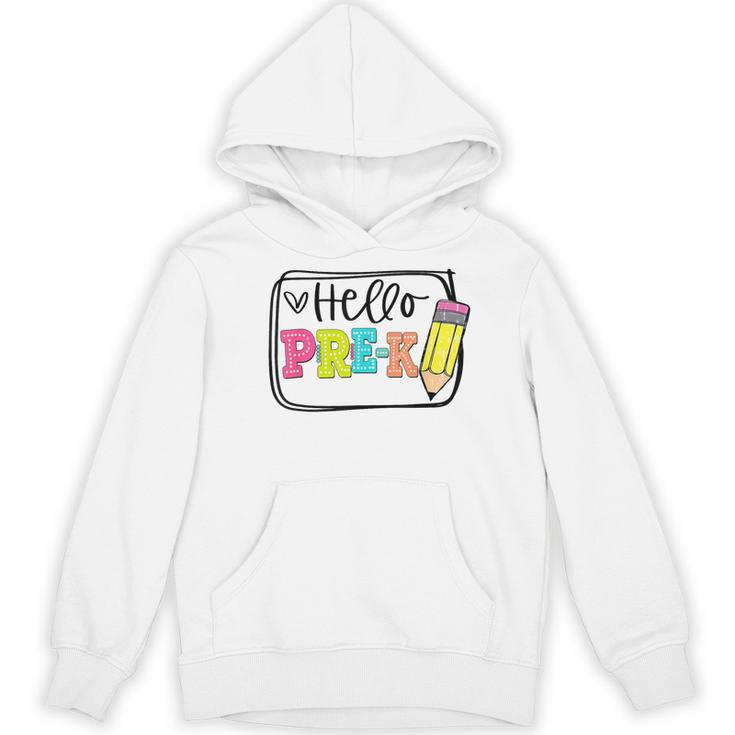 Hello Pre-K Team Preschool Teacher Kids Back To School Women's Hoodie, novelty gifts, funny gifts Hello Pre-K Team Preschool Teacher Kids Back To School Women's Hoodie, novelty gifts, funny gifts