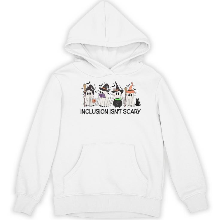 Inclusion Isn't Scary Boo Ghost Halloween Sped Teacher Women's Hoodie, novelty gifts, funny gifts Inclusion Isn't Scary Boo Ghost Halloween Sped Teacher Women's Hoodie, novelty gifts, funny gifts