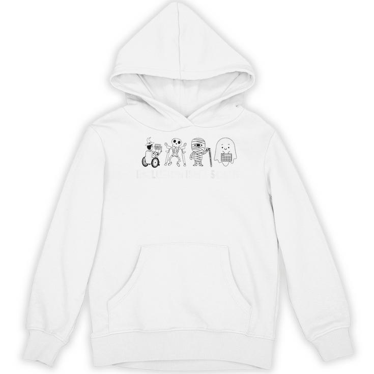 Inclusion Isn't Scary Halloween SLP Sped Teacher Unity Day Women's Hoodie, novelty gifts, funny gifts Inclusion Isn't Scary Halloween SLP Sped Teacher Unity Day Women's Hoodie, novelty gifts, funny gifts