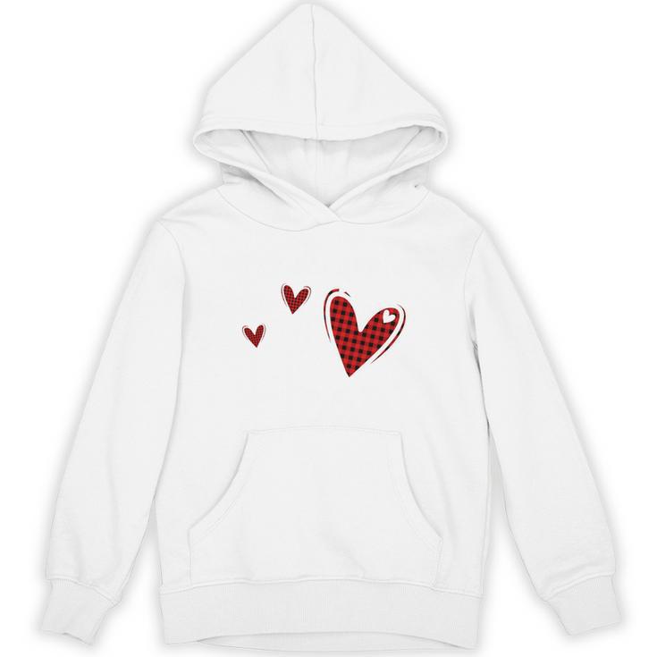 Kindergarten Has My Heart Buffalo Print Teacher Valentine Women's Hoodie, novelty gifts, funny gifts Kindergarten Has My Heart Buffalo Print Teacher Valentine Women's Hoodie, novelty gifts, funny gifts