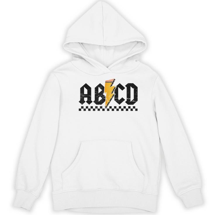 Lightning Pencil Rock'n Roll ABCD Teacher Back To School Kid Women's Hoodie, novelty gifts, funny gifts Lightning Pencil Rock'n Roll ABCD Teacher Back To School Kid Women's Hoodie, novelty gifts, funny gifts
