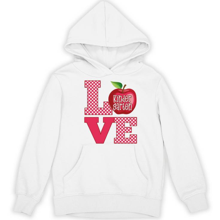 Love Kindergarten Cute Apple School Teacher Women's Hoodie, novelty gifts, funny gifts Love Kindergarten Cute Apple School Teacher Women's Hoodie, novelty gifts, funny gifts