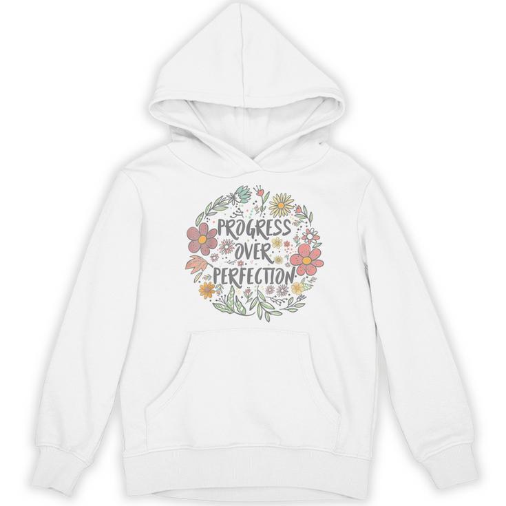 Motivational Progress Over Perfection Back To School Teacher Women's Hoodie, novelty gifts, funny gifts Motivational Progress Over Perfection Back To School Teacher Women's Hoodie, novelty gifts, funny gifts