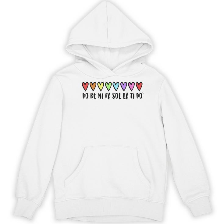 Music Teacher Hearts Music Teaching Women's Hoodie, novelty gifts, funny gifts