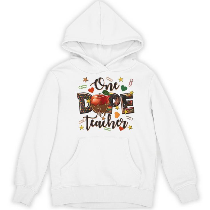 One Dope Teacher Women's Hoodie, novelty gifts, funny gifts One Dope Teacher Women's Hoodie, novelty gifts, funny gifts
