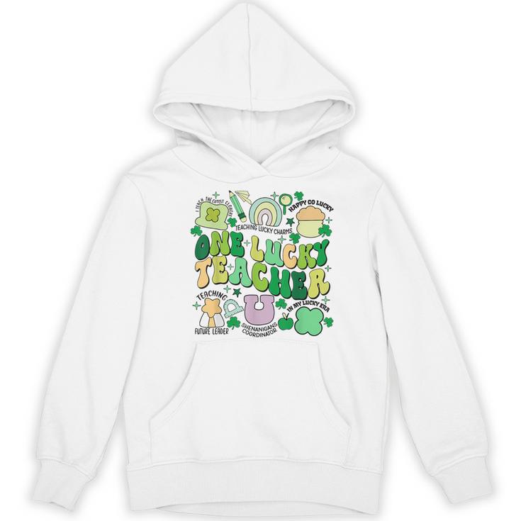 One Lucky Teacher St Patrick's Day Irish Teacher Lucky Era Women's Hoodie, novelty gifts, funny gifts One Lucky Teacher St Patrick's Day Irish Teacher Lucky Era Women's Hoodie, novelty gifts, funny gifts