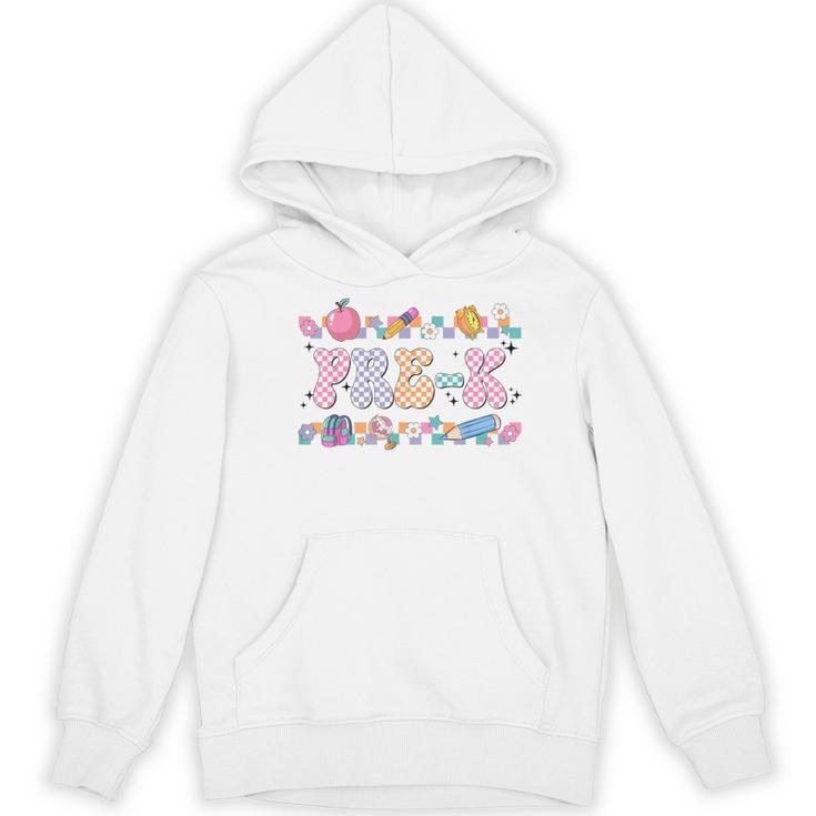Pre-K Back To School Teachers Kids 1st Day Of School Women's Hoodie, novelty gifts, funny gifts