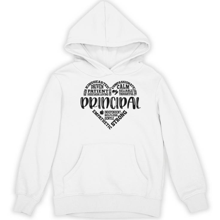 Principal Heart Life School Principal Teacher Appreciation Women's Hoodie, novelty gifts, funny gifts Principal Heart Life School Principal Teacher Appreciation Women's Hoodie, novelty gifts, funny gifts