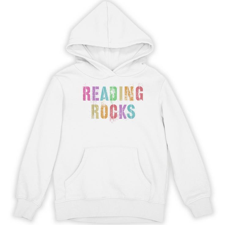 READING ROCKS English Teacher ELA ABCD Read Star Kinder Women's Hoodie, novelty gifts, funny gifts