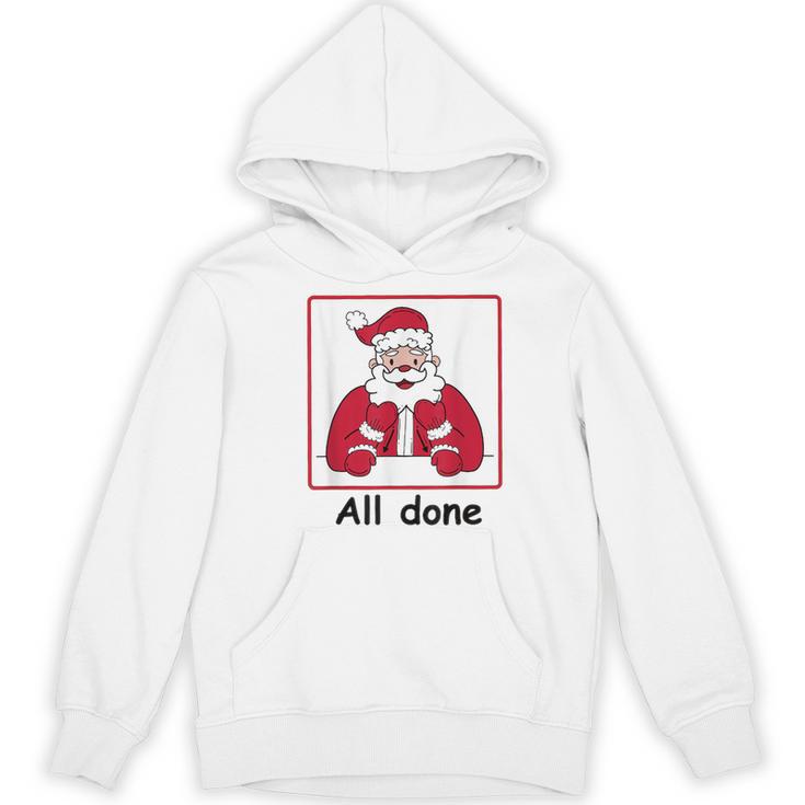 Retro All Done Christmas Special Ed Teacher Team Santa Women Women's Hoodie, novelty gifts, funny gifts Retro All Done Christmas Special Ed Teacher Team Santa Women Women's Hoodie, novelty gifts, funny gifts
