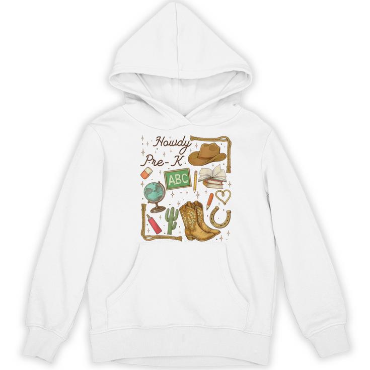 Retro Howdy Pre-K Back To School Western Teacher Women's Hoodie, novelty gifts, funny gifts Retro Howdy Pre-K Back To School Western Teacher Women's Hoodie, novelty gifts, funny gifts