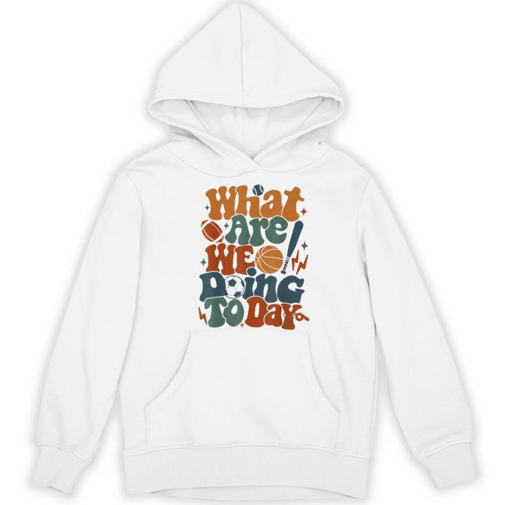 Retro PE Teacher What Are We Doing Today School Coach Women Women's Hoodie, novelty gifts, funny gifts