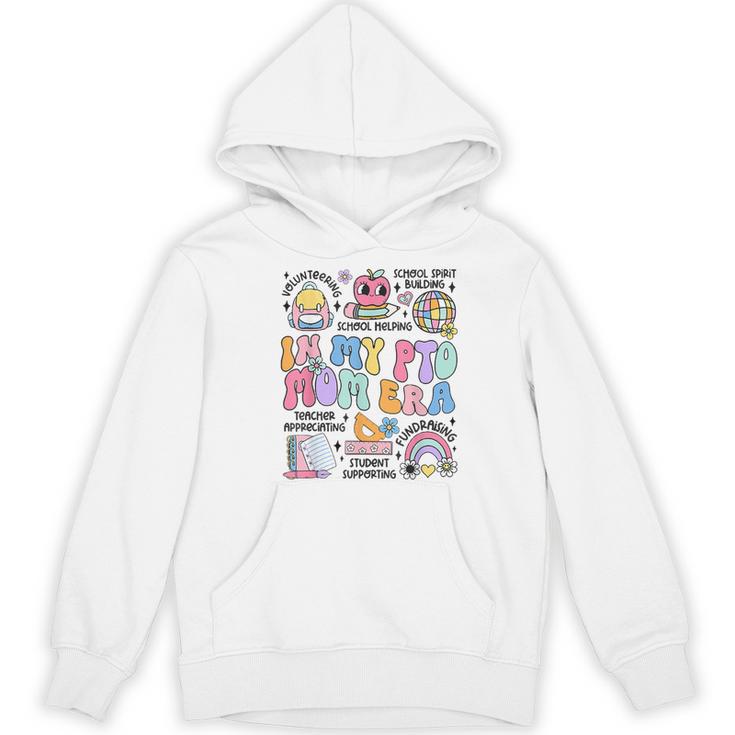 Retro In My PTO Mom Era Parent Organization Team Teacher Women's Hoodie, novelty gifts, funny gifts Retro In My PTO Mom Era Parent Organization Team Teacher Women's Hoodie, novelty gifts, funny gifts
