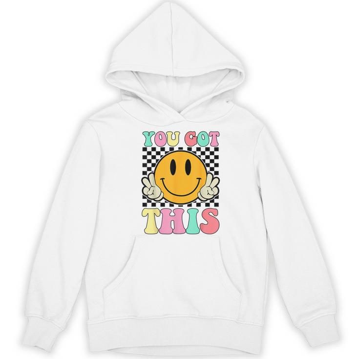 You Got This Retro Smile Motivational Testing Day Teacher Women's Hoodie, novelty gifts, funny gifts You Got This Retro Smile Motivational Testing Day Teacher Women's Hoodie, novelty gifts, funny gifts