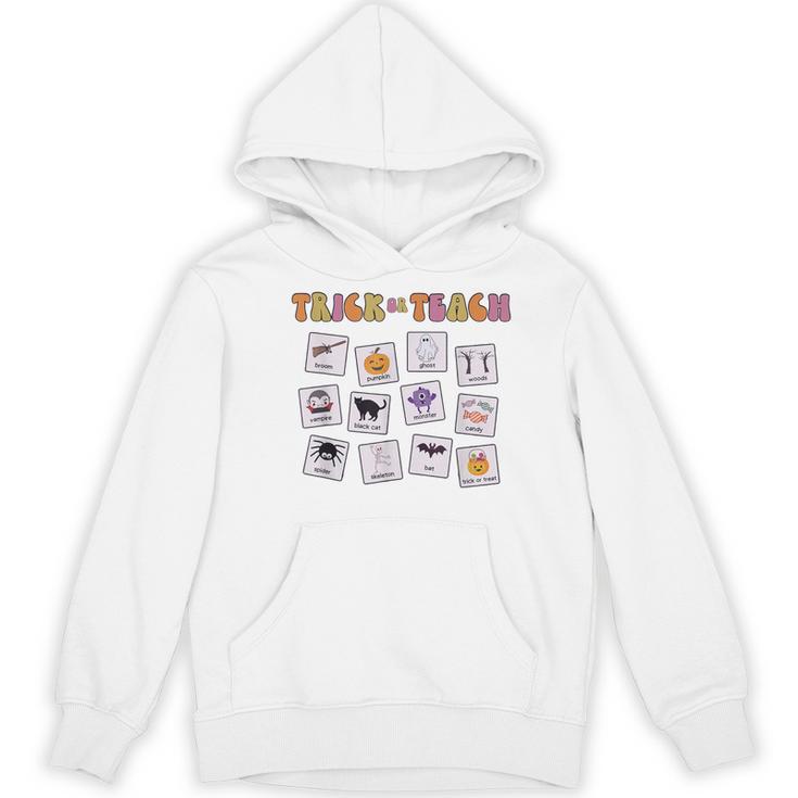 Retro Trick Or Treat Halloween Special Education Teacher Women's Hoodie, novelty gifts, funny gifts Retro Trick Or Treat Halloween Special Education Teacher Women's Hoodie, novelty gifts, funny gifts
