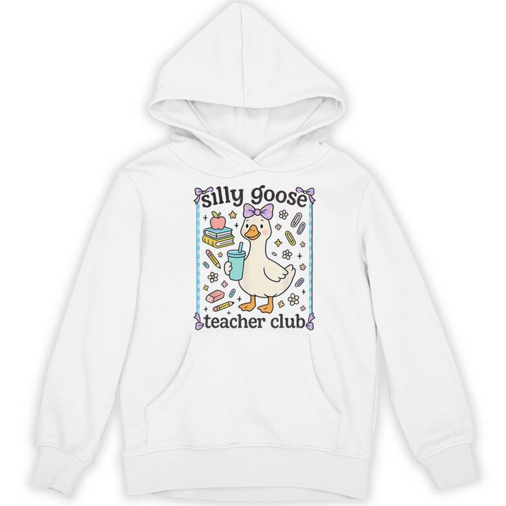 Silly Goose Teacher Club Silly Goose For Teacher Women's Hoodie, novelty gifts, funny gifts Silly Goose Teacher Club Silly Goose For Teacher Women's Hoodie, novelty gifts, funny gifts