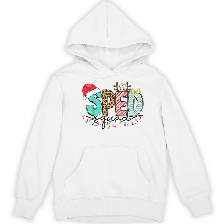 SPED Squad Special Education Teacher Autism Christmas Women Women's Hoodie, novelty gifts, funny gifts