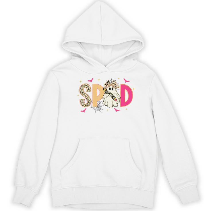 Sped Teacher Halloween Ghost Special Education Preppy Fall Women's Hoodie, novelty gifts, funny gifts Sped Teacher Halloween Ghost Special Education Preppy Fall Women's Hoodie, novelty gifts, funny gifts