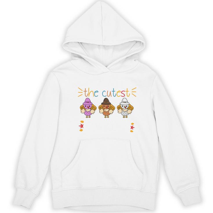 I Teach The Cutest Turkeys School Teachers Thanksgiving Women's Hoodie, novelty gifts, funny gifts