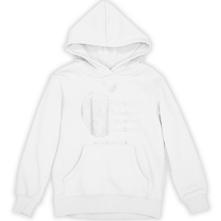 Teacher Empower Student Teacher Protest Supporter Red For Ed Women's Hoodie, novelty gifts, funny gifts Teacher Empower Student Teacher Protest Supporter Red For Ed Women's Hoodie, novelty gifts, funny gifts