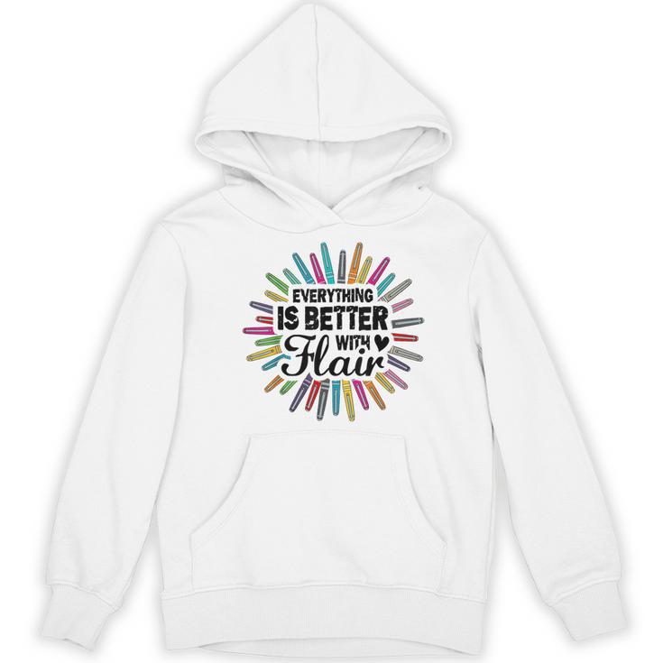 Teacher Flair Pen Art Lover School Supplies Women's Hoodie, novelty gifts, funny gifts