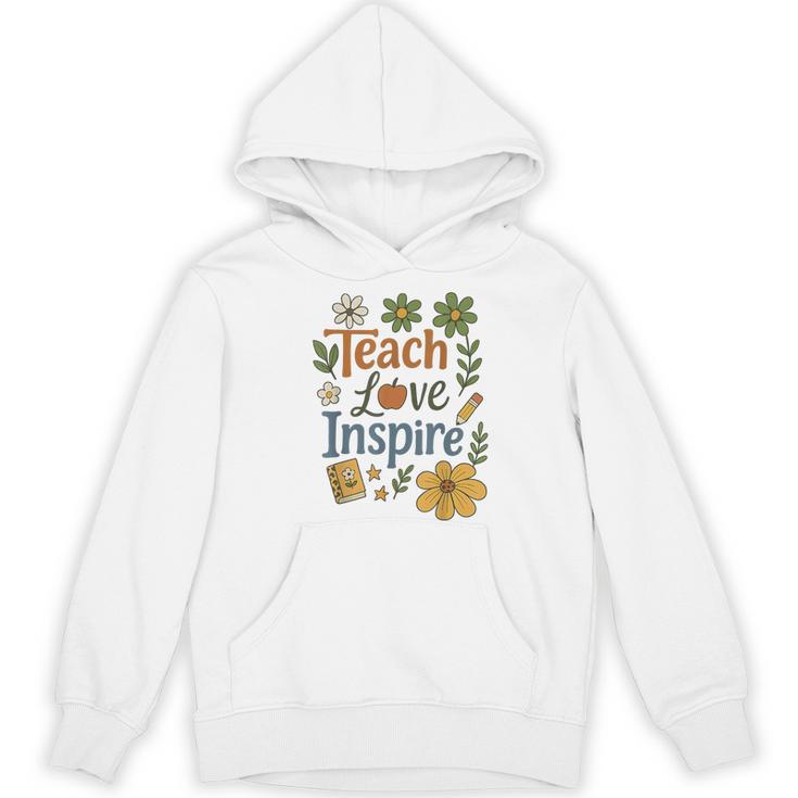 Teacher Inspire Love Women's Hoodie, novelty gifts, funny gifts