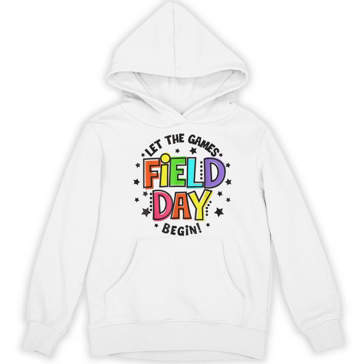 Teacher Student Field Day Let The Games Begin Field Day Women's Hoodie, novelty gifts, funny gifts