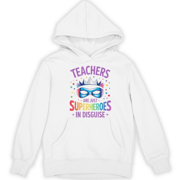 Teachers Are Just Superheroes In Disguise Back To School Women's Hoodie, novelty gifts, funny gifts Teachers Are Just Superheroes In Disguise Back To School Women's Hoodie, novelty gifts, funny gifts