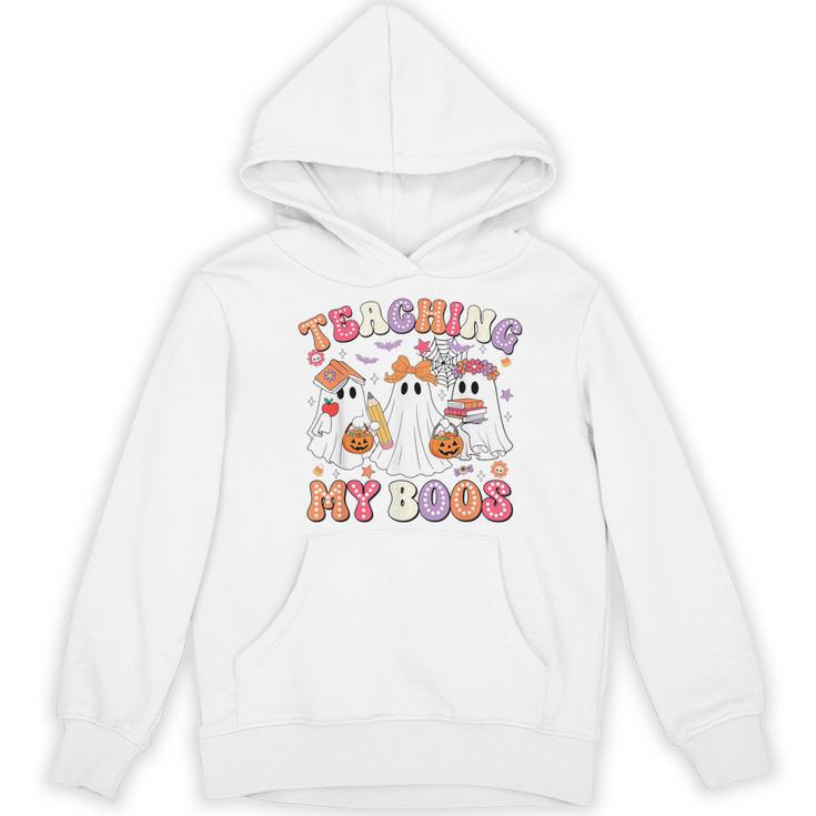 Teaching My Boos Cute Spooky Ghost Teacher Halloween Women Women's Hoodie, novelty gifts, funny gifts Teaching My Boos Cute Spooky Ghost Teacher Halloween Women Women's Hoodie, novelty gifts, funny gifts