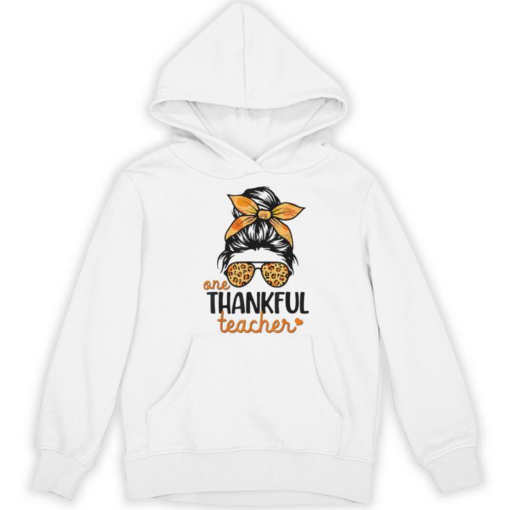 Thanksgiving Shirt Teacher Women Messy Bun Thankful Teacher Women's Hoodie, novelty gifts, funny gifts Thanksgiving Shirt Teacher Women Messy Bun Thankful Teacher Women's Hoodie, novelty gifts, funny gifts