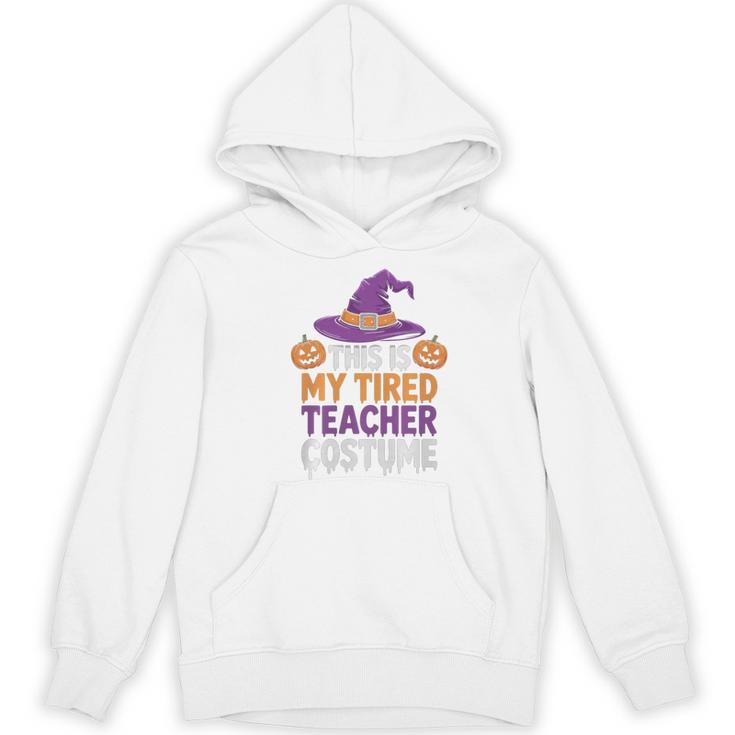 This Is My Tired Teacher Costume Halloween Premium Tri-Blend Women's Hoodie, novelty gifts, funny gifts