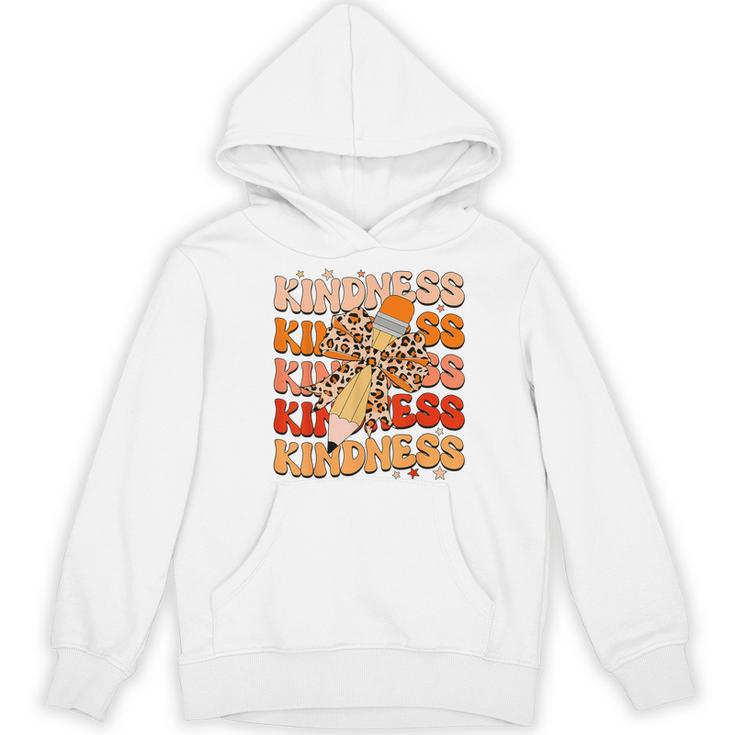 Unity Day Orange Kindness Teacher Bow Anti Bullying Be Kind Women's Hoodie, novelty gifts, funny gifts