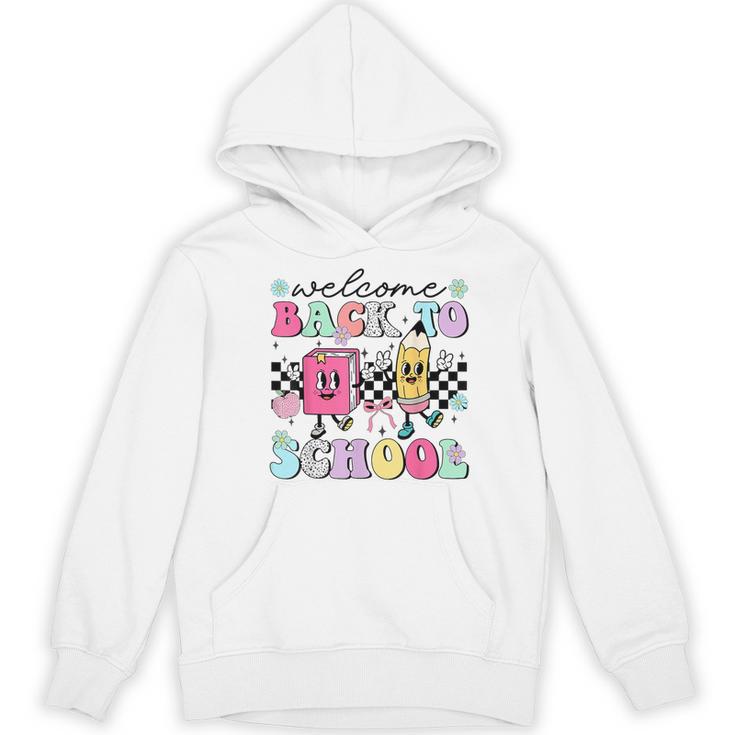 Welcome Back To School 2024 Teachers Students First Day Women's Hoodie, novelty gifts, funny gifts