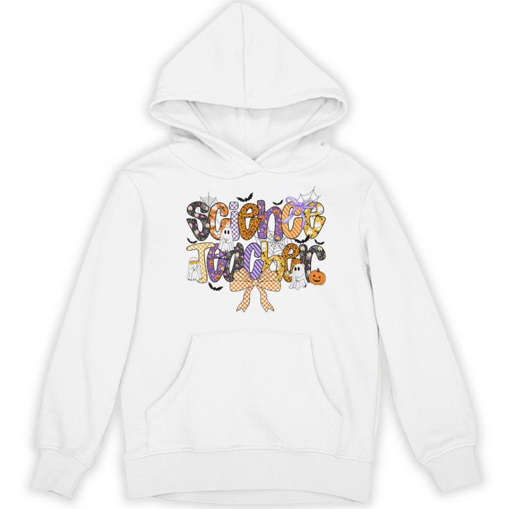 Women Spooky Science Teacher Halloween Science Stem Teacher Women's Hoodie, novelty gifts, funny gifts